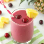 Cherry Pineapple Smoothie for Kids