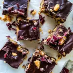 Chewy Chocolate Peanut Butter Crunch Bars