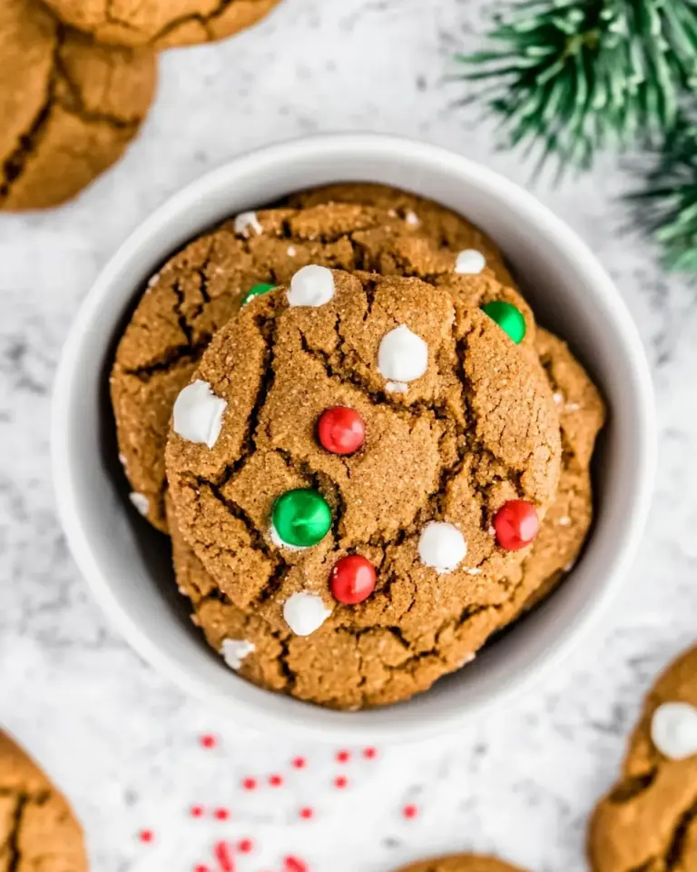 Chewy Gingerbread Cookies