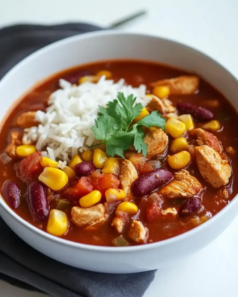 Chicken Chili with Corn