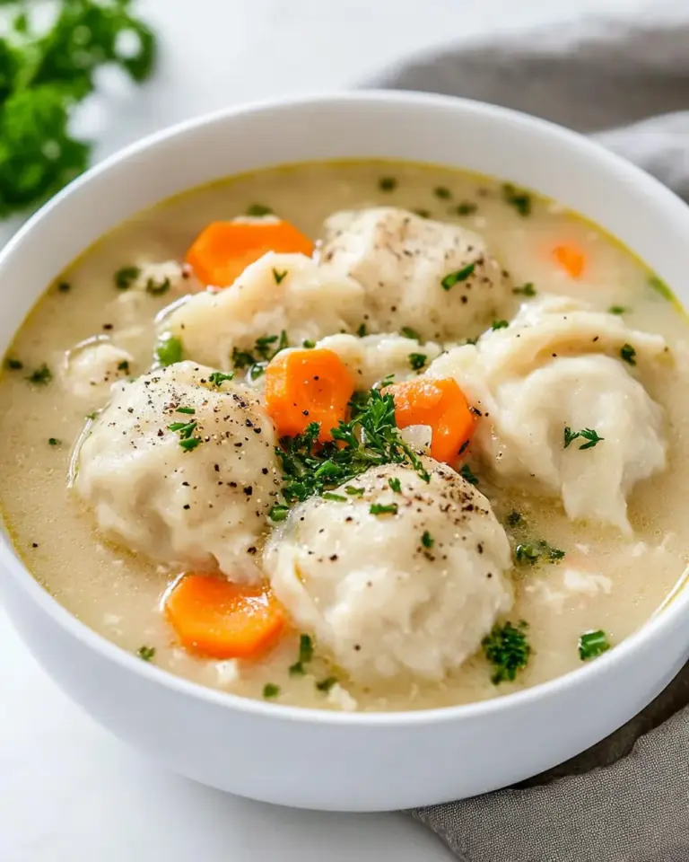 Chicken Dumpling Soup