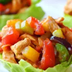 Chicken Fajita Lettuce Wraps