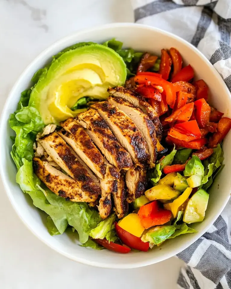 Chicken Fajita Salad