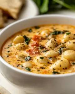Chicken Gnocchi Soup