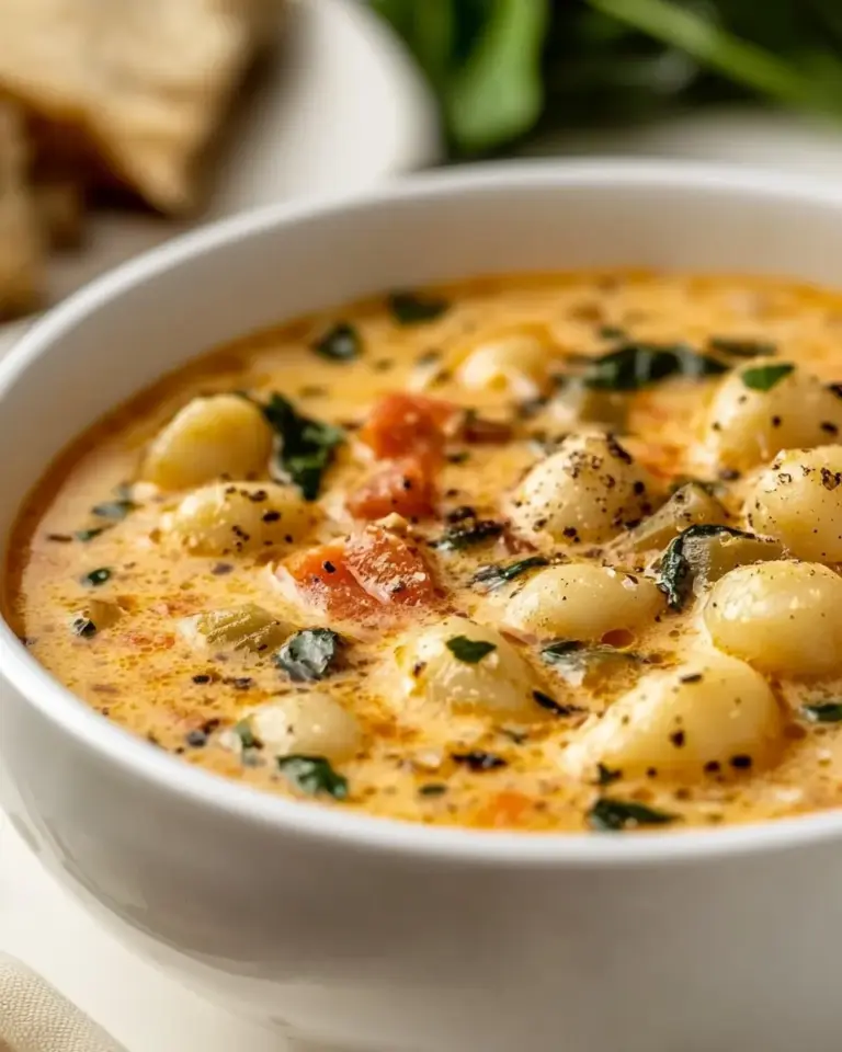Chicken Gnocchi Soup