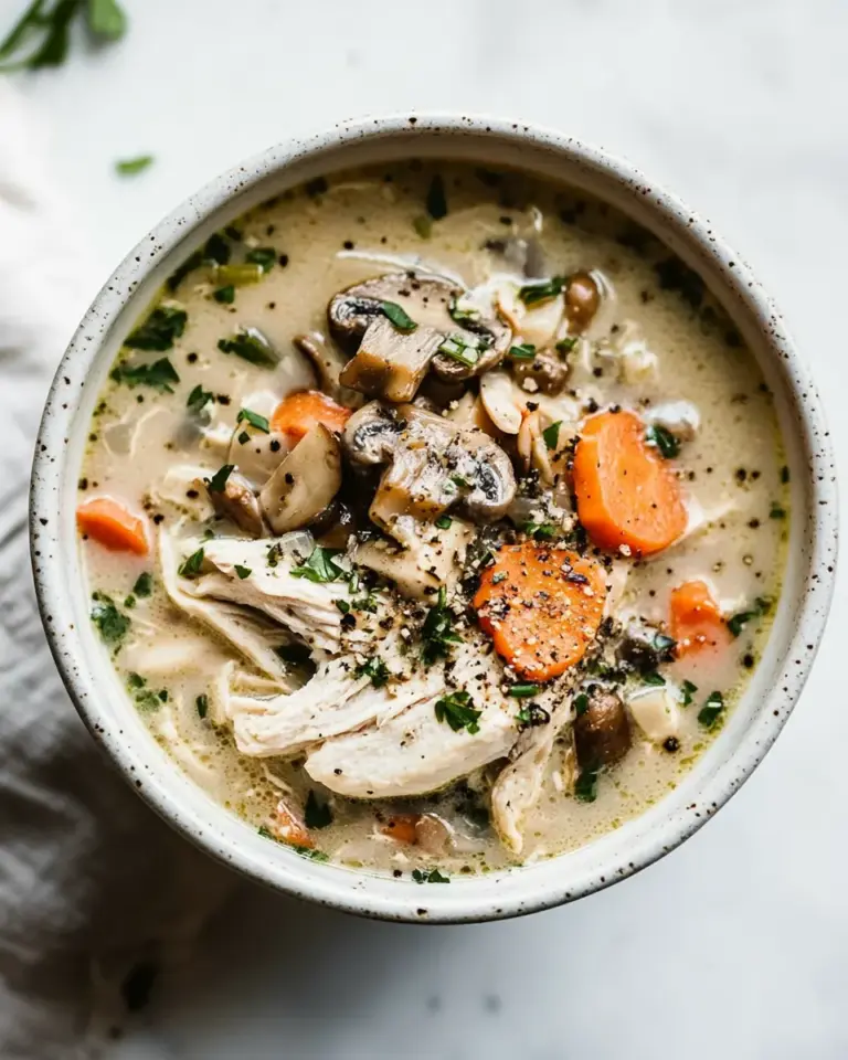 Chicken Mushroom Soup