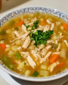 Chicken Vegetable Soup