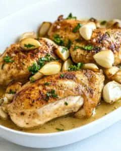 Chicken with 40 Cloves of Garlic