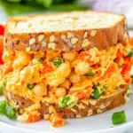 Chickpea Carrot Salad Sandwich