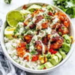 Chipotle Lime Shrimp Bowls