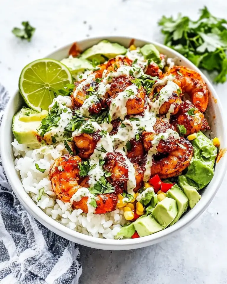 Chipotle Lime Shrimp Bowls