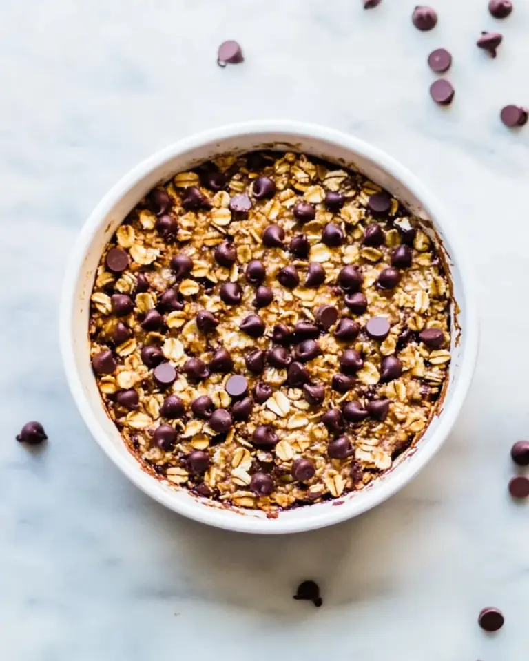 Chocolate Chip Baked Oatmeal