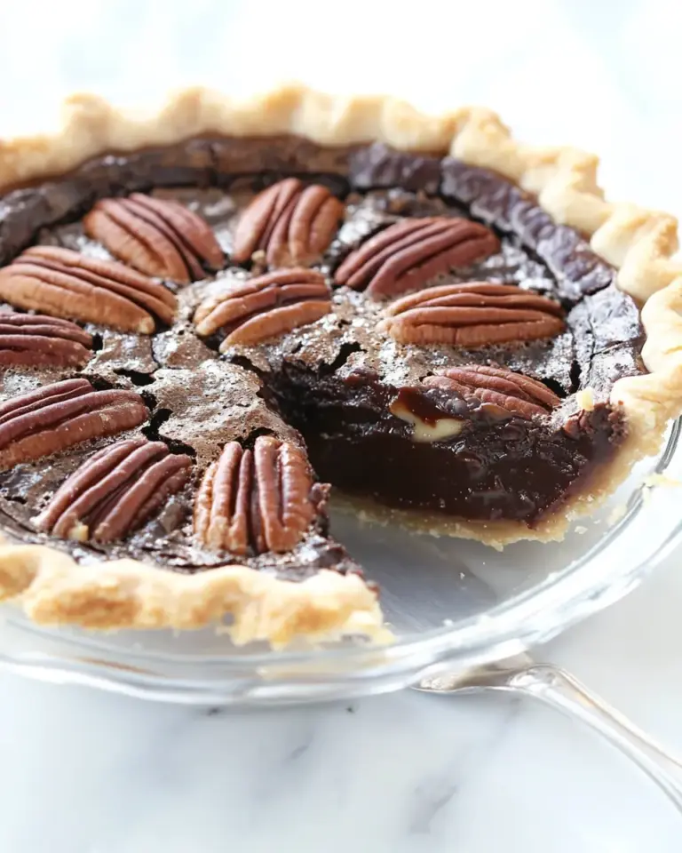 Chocolate Fudge Pecan Pie