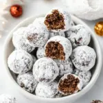 Chocolate Snowball Cookies