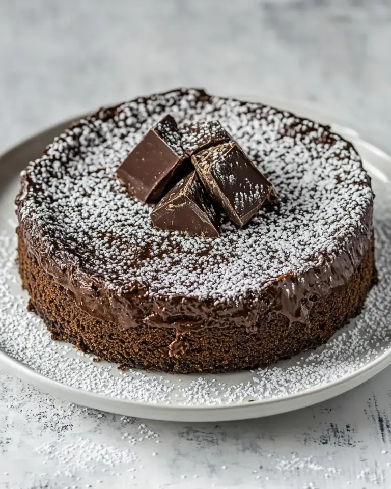 Chocolate Torta Caprese