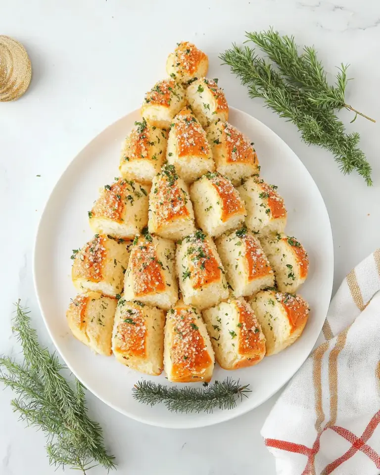 Christmas Tree Pull Apart Bread