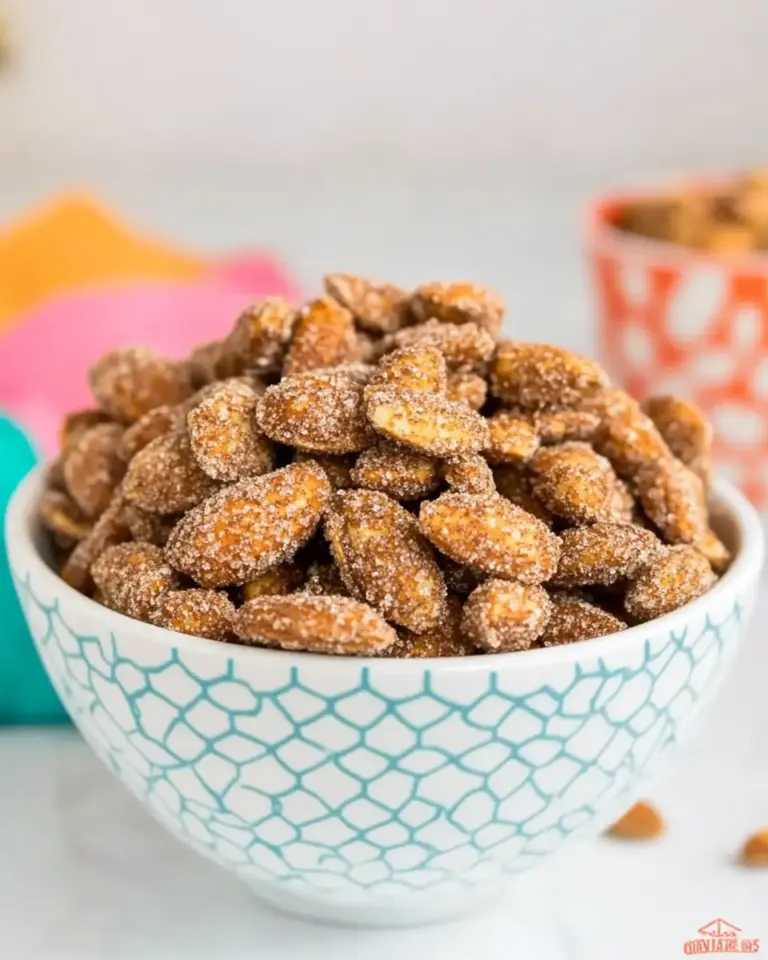 Cinnamon Candied Almonds