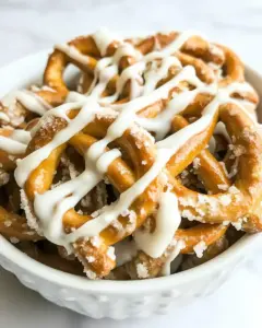 Cinnamon Roll Pretzels