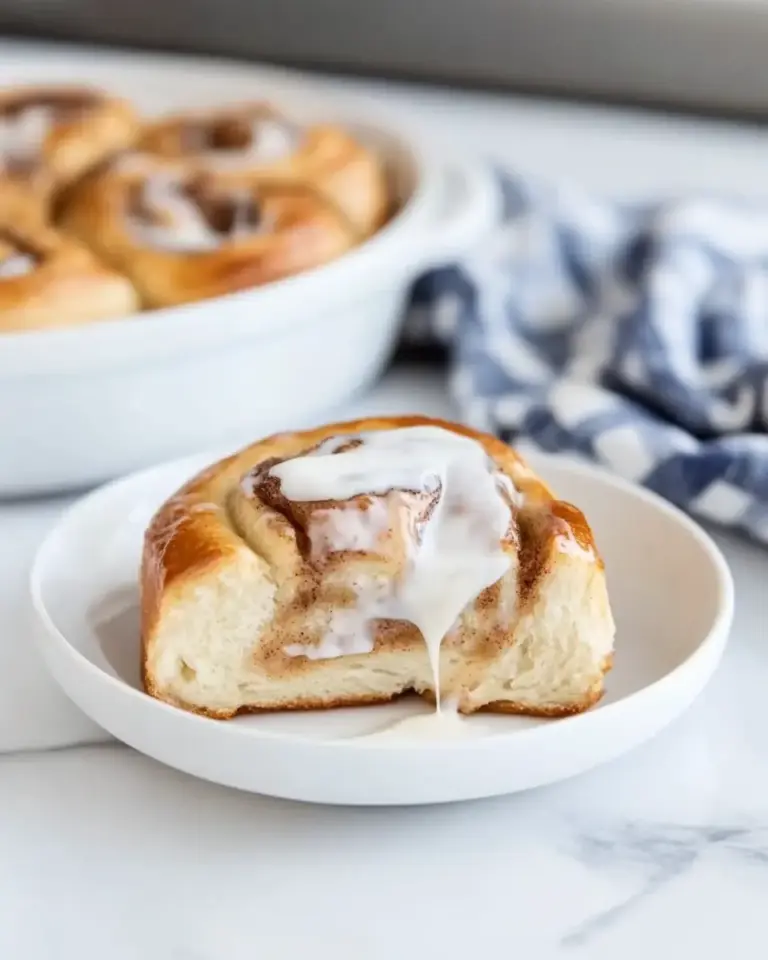 Cinnamon Rolls with Heavy Cream