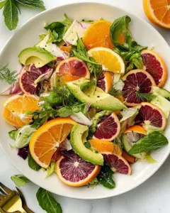 Citrus Salad with Fennel Avocado