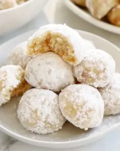 Classic Snowball Cookies
