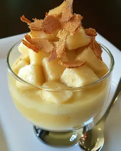 Coconut Banana Cream Pudding