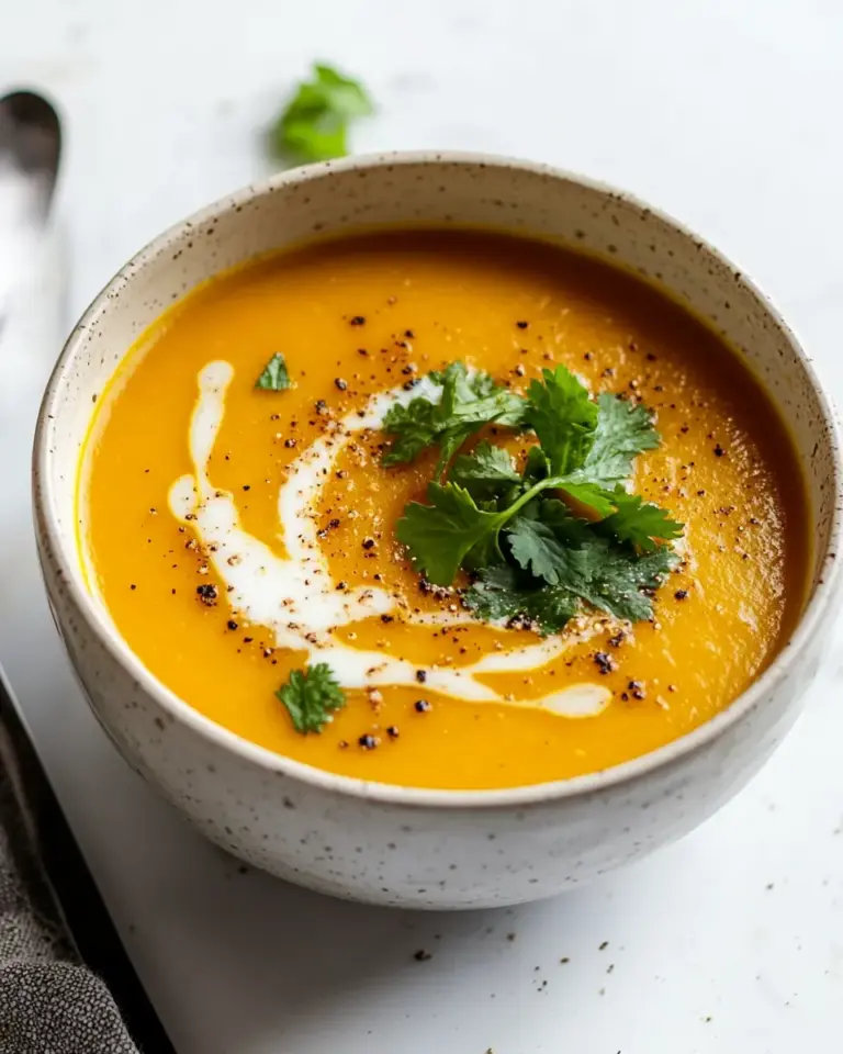 Coconut Curry Butternut Squash Soup