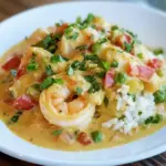 Coconut Curry Shrimp with Coconut Rice