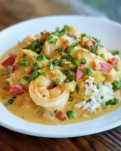 Coconut Curry Shrimp with Coconut Rice