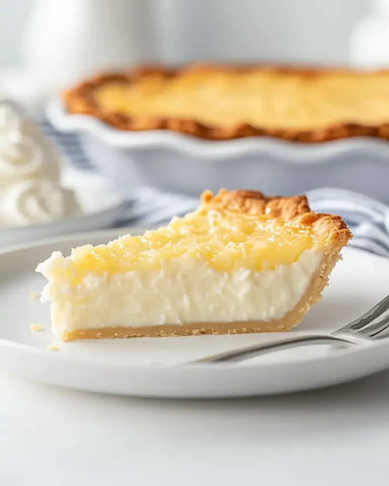 Coconut Custard Pie
