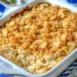 Comforting Ritz Cracker Chicken Casserole with Rice