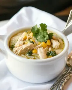 Corn and Chicken White Chili