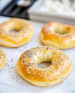Cottage Cheese Bagels