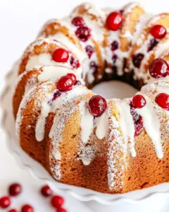 Cranberry Coffee Cake