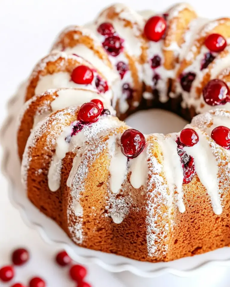 Cranberry Coffee Cake