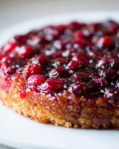 Cranberry Upside Down Cake