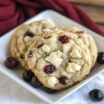 Cranberry White Chocolate Cookies