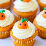 Cream Cheese Filled Pumpkin Cupcakes