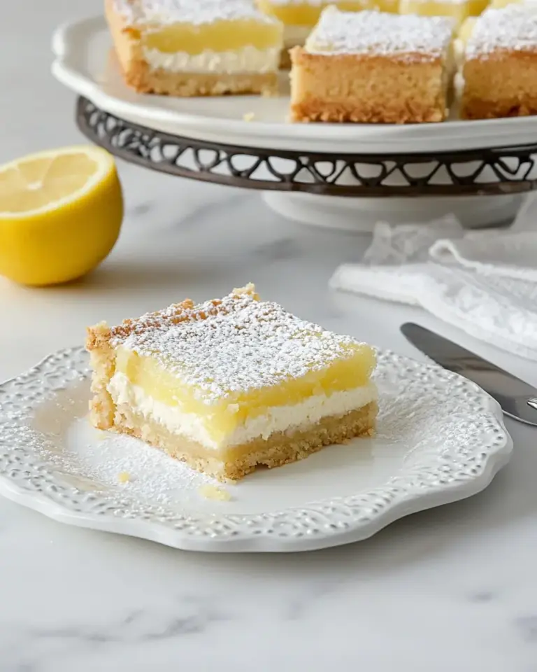 Cream Cheese Lemon Bars