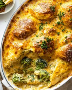 Creamy Broccoli Cheddar Casserole