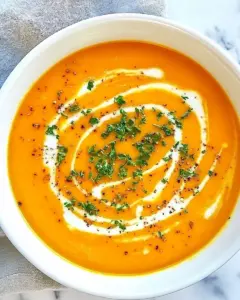 Creamy Carrot Soup