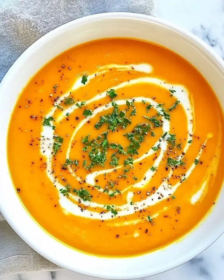 Creamy Carrot Soup