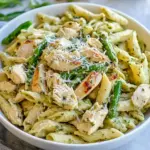 Creamy Chicken Pesto Pasta