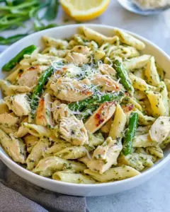 Creamy Chicken Pesto Pasta