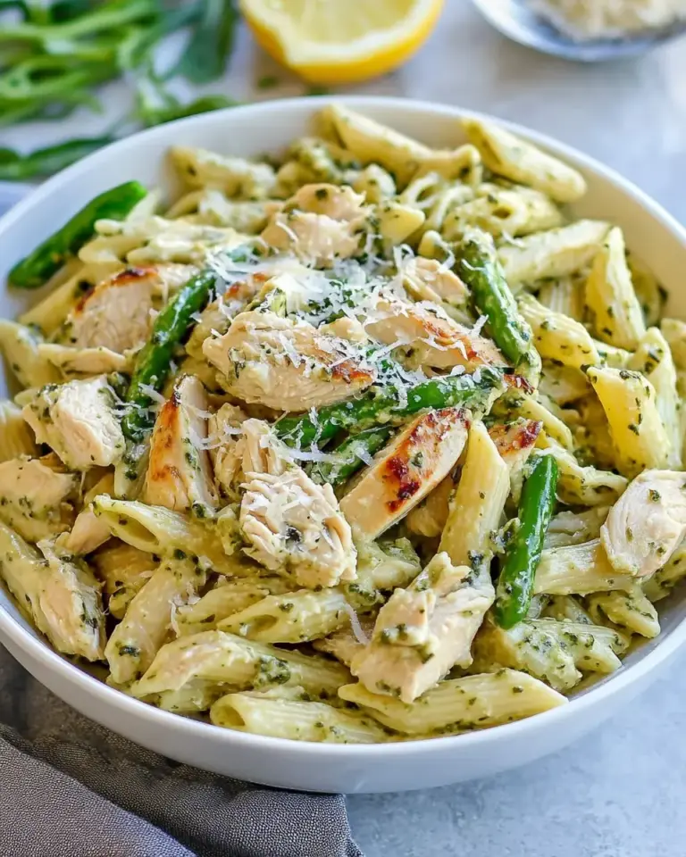 Creamy Chicken Pesto Pasta