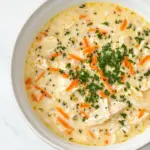 Creamy Chicken and Rice Soup