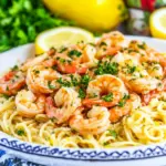 Creamy Lemon Shrimp Pasta