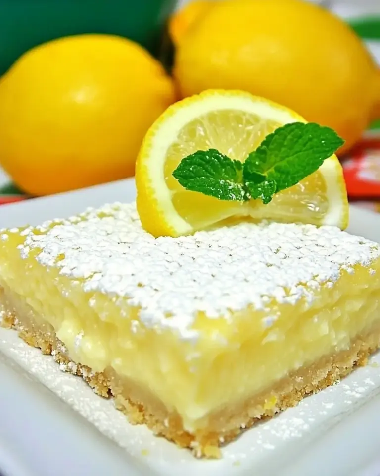Creamy Lemon Squares