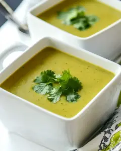 Creamy Poblano Soup