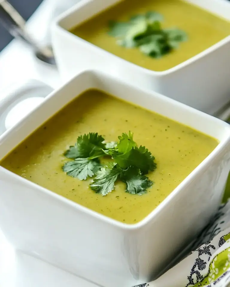 Creamy Poblano Soup
